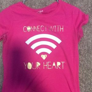 Connect with your heart shirt